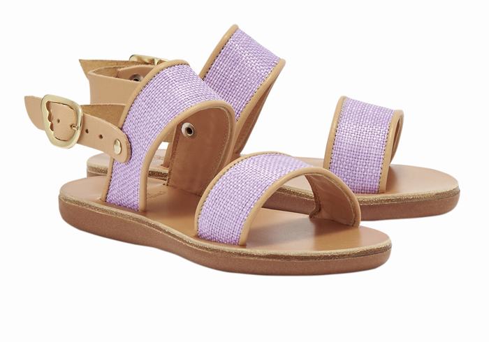 Sandales Casual Ancient Greek Sandals Little Clio Rafia Soft   | RVO-0349438